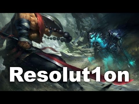 Resolut1on Juggernaut SE Asia MMR Dota 2