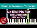 No Risk No Fun | "Bibi & Tina" Lina Larissa Strahl ♥ Klavier lernen, üb #mitmir! ♫ Felicitas Falke ♫