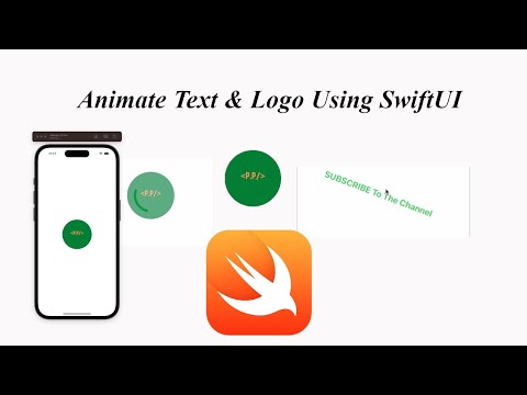 Animate Text And Image using SwiftUI on Intro Screen : A Step by Step Guide | Swiftui Tutorials
