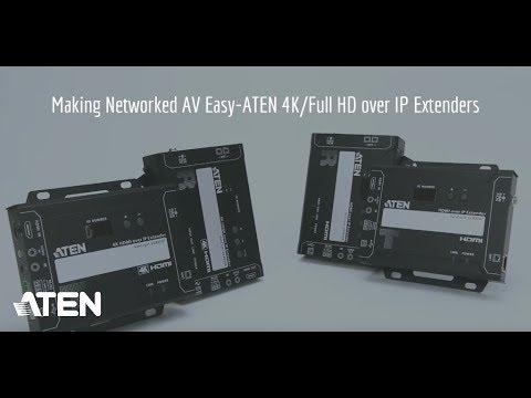 ATEN VB905-AT-G ATEN VB905 4K DisplayPort Booster (True 4K@10m) video