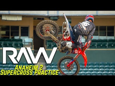 Anaheim 2 Supercross Practice RAW - Motocross Action Magazine