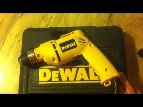 Dewalt dw106 corded drill - review
