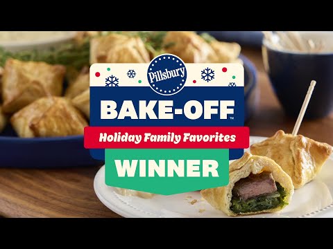 Mini Beef Wellingtons with Smoked Gouda Sauce