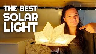 The BEST Outdoor Solar Light We've Ever Used! | Solight QWNN Solar Light Review | Best Camping Gear