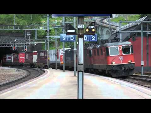 2014-06-01 Una giornata sul Gottardo Parte 6 Stazione di Goschenen