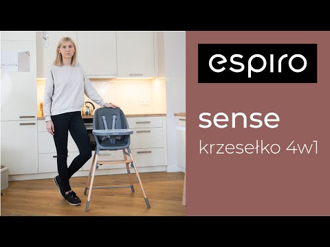 Barošanas Krēsls Espiro SENSE 4in1 White grey
