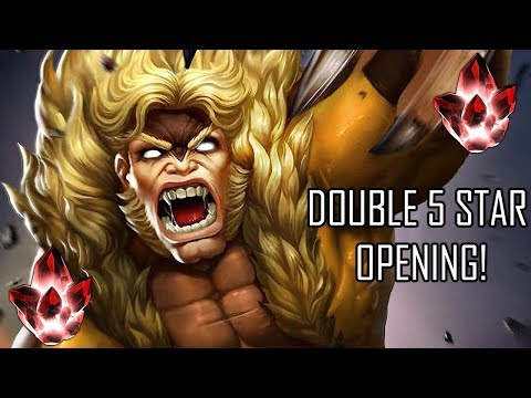 DOUBLE 5 STAR CRYSTAL OPENING PLUS TONS OF MORE CRYSTALS! (MCOC)