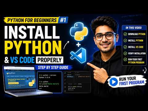 Python Installation Guide For Beginners Setup Python Vs Code_code With Js