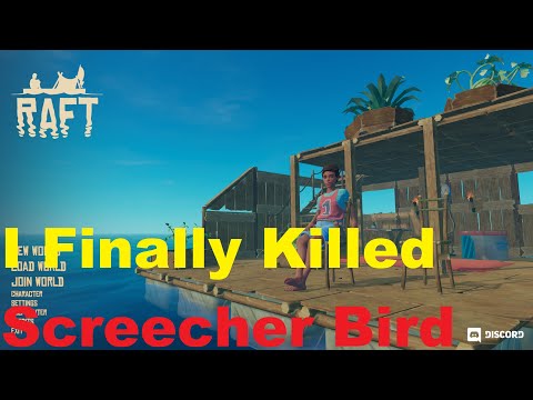 Raft - I Finally Killed Screecher Bird - Gameplay Walktrough - SO2E22