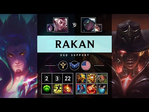 Rakan Support vs Senna - NA Diamond Patch 25.06