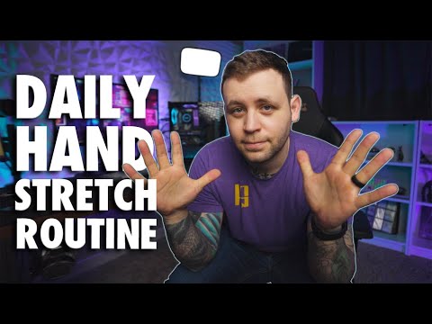 4 Minute DAILY HAND STRETCH ROUTINE For Gamers