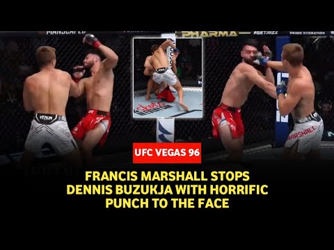 UFC Vegas 96 Results: Francis Marshall Snaps Skid, Beats Dennis Buzukja