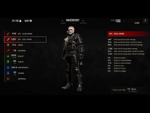 The Witcher 3 - Best build | 2020