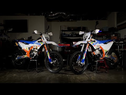 FATHER AND SON 2026 KTM 500 EXC-F 6-DAYS 