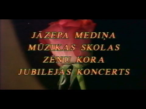 Jāz. Mediņa mūzikas skolas zēnu kora 15 gadu jubilejas koncerts