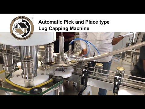 Automatic Multi Head Rotary Lug Capping Machine