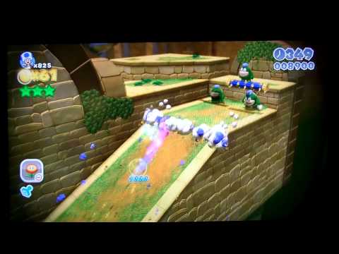 [Super Mario 3D World] World 4-5 Spike's Lost City Speedrun in 67 seconds
