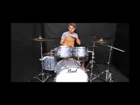 Pearl Reference Series Drum Kit - Crystal Rain Lacquer Finish - 22 10 12 14f Shell Pack