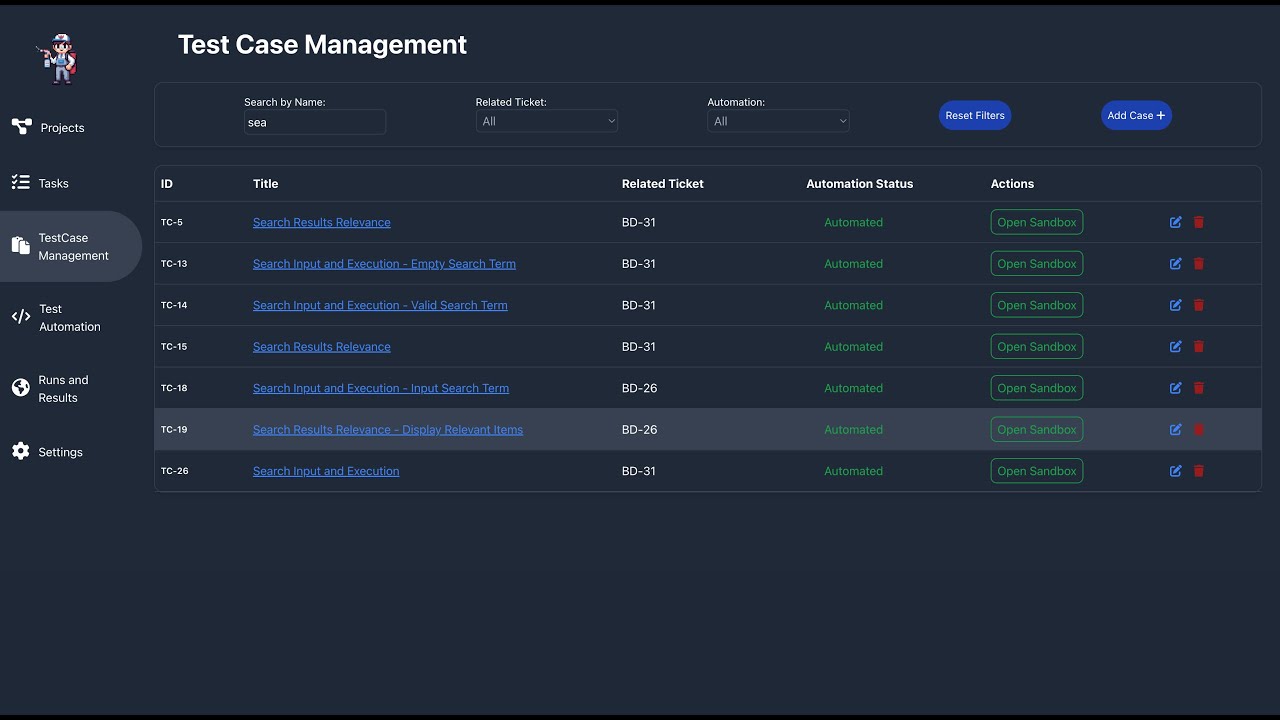 Bugster - Boost your QA workflow with Next-Gen Test Automation Tools.