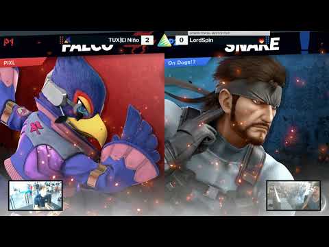 Ascension VI SSBU Losers Top 16 - TUX|El Nino (Falco) vs LordSpin (Snake)