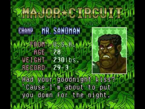 "Super Punch-Out!!" Music : 13 - Mr. Sandman