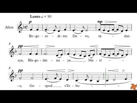 Bogoroditse Devo - Altos