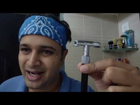 Parker Shaving Soap | Romer 7 Viceroy Twist To Open Razor Review | 7th use on Parker Platinum Blade