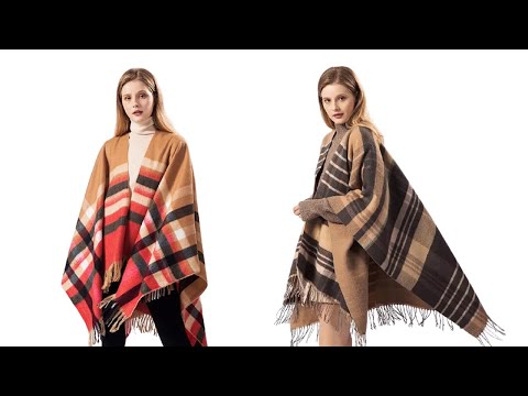 Poncho femme tricot | Le Mouton Mutin™