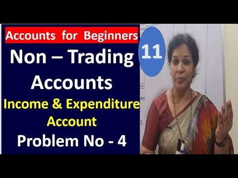 1 Non Trading Accounts Introduction