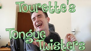 Tongue twister with Tourette&#39;s Syndrome isn&#39;t easy... But it&#39;s really FUNNY!
