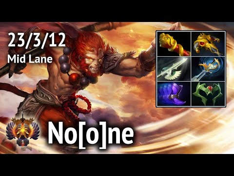 Noone Monkey King vs Miracle Phantom Assassin Mid Lane. Full game