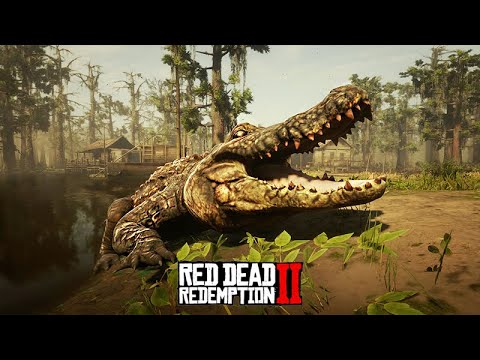 THE BIGGEST ALLIGATOR IN THE WORLD - Red Dead Redemption 2