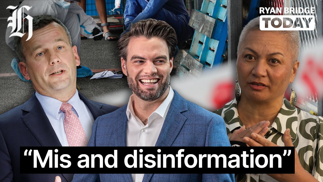'Mis and disinformation' Marama Davidson on National's crime rates advertisement | Ryan Bridge TODAY