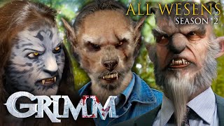 EVERY WESEN From Season 2  Grimm