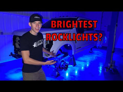 How To Properly Install Led Rock Lights!!!