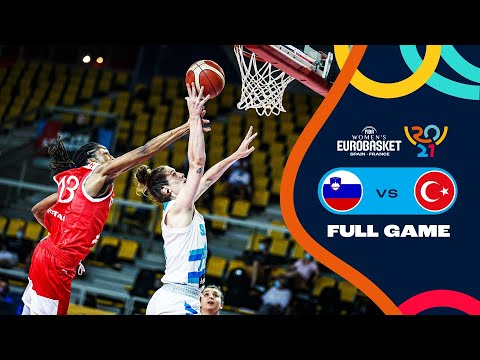 Slovenia v Turkey | Full Game - FIBA Women's EuroBasket 2021 Final Round