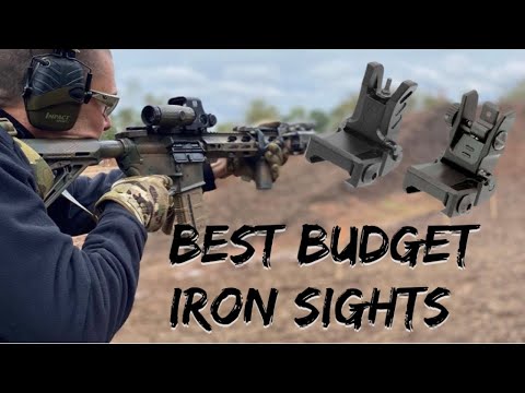 UTG Low Profile Iron Sights