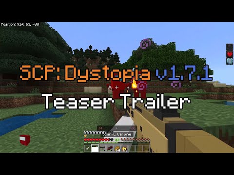 SCP: Dystopia v1.7.1 Teaser Trailer [Minecraft BE]