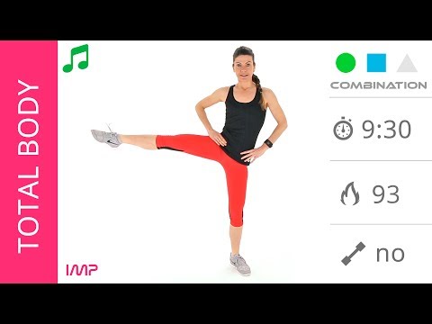 Total Body Cardio Senza Salti Con Esercizi Per Dimagrire e Tonificare