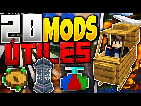 ULTIMATE MINECRAFT MODS for SURVIVAL | MUST-HAVE MODS
