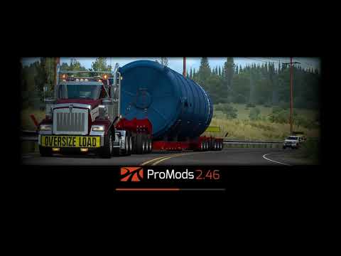 Euro Truck Simulator 2 v1.37 + ProMods 2.46 + RusMap 2.1.0 Load Order & Map