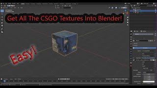 How to Rip and Apply the CSGO Textures in Blender