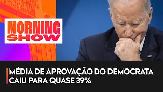 Biden sofre com queda de popularidade e Trump ganha força