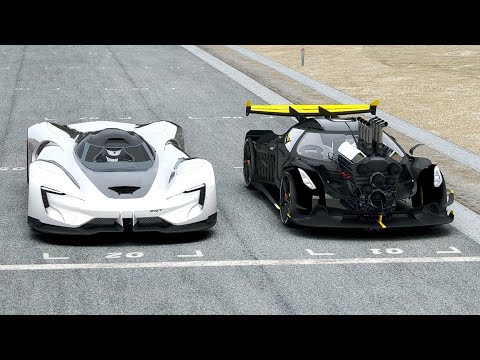 Koenigsegg Dragster vs SRT Tomahawk at Special Stage Route X