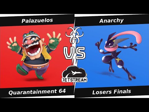 Quarantainment 64 Losers Finals - Palazuelos (Wario) Vs Anarchy (Greninja) - SSBU