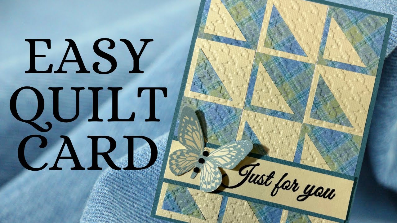 Create A Stunning Quilt-inspired Card For Every Celebration! #paperquiltcards #cardmakingideas