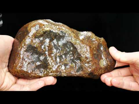 Meteorite MC181 Unclassified Chondrite L5 or L6 first cut 956g endpiece
