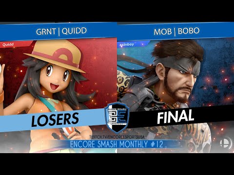 Encore Smash Monthly # 12 - GRNT | Quidd Vs. MOB | Bobo - Losers Final