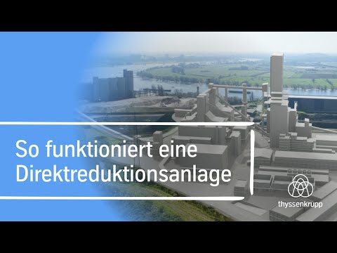 How a direct reduction plant works – explained in 5 minutes