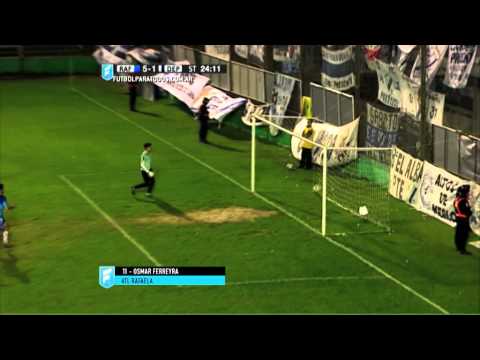Gol de Ferreyra. Rafaela 5 - Merlo 1. 16vos. de final. Copa Argentina 2015. FPT.